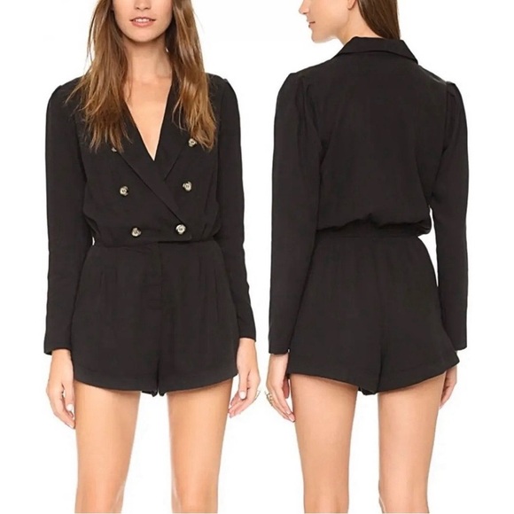 STONE COLD FOX Pine Blazer Romper - Picture 1 of 11
